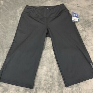 Brooks Womens Black Venture Capri Gym Pants Small Cropped Leggings Active